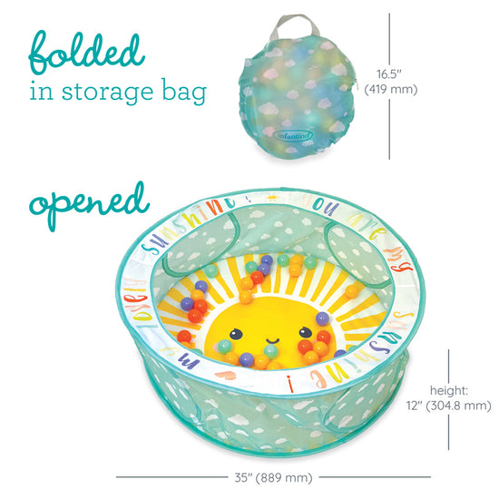 Infantino Pop Up Ball Pit Gym at Baby City's Shop