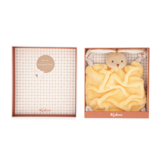 Kaloo Intemporel Doudou Rabbit Yellow l Baby City UK Stockist