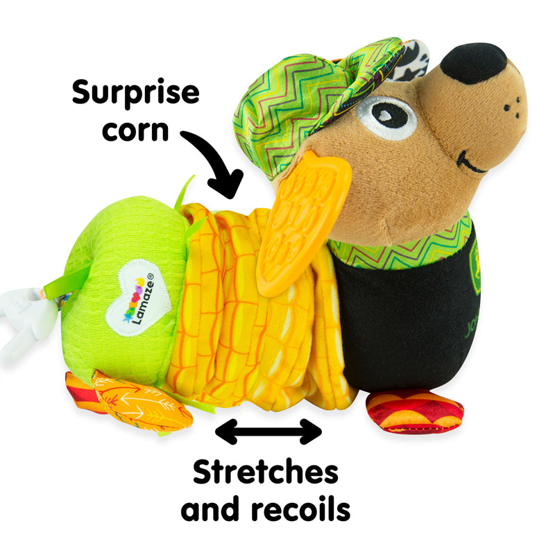 Lamaze John Deere Corn E Dogg Clip & Go l Baby City UK Stockist