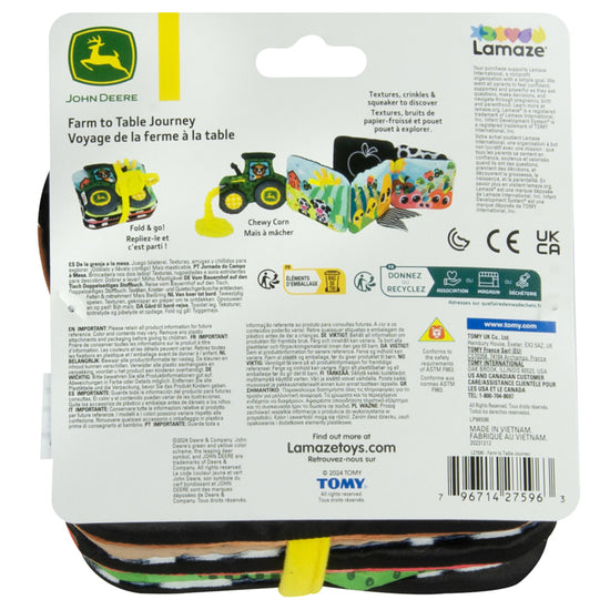 Lamaze John Deere Farm To Table Journey Book l Baby City UK Stockist