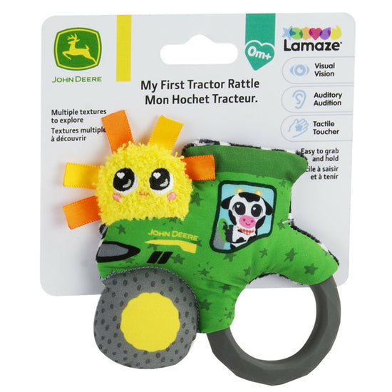 Lamaze John Deere My First Tractor Rattle l Baby City UK Stockist