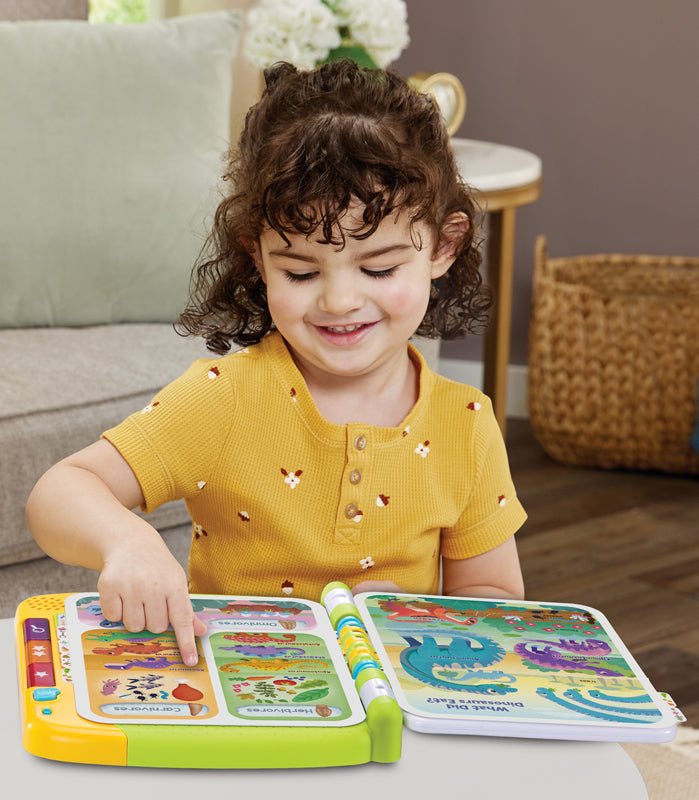 Leap Frog Big Touch 'n Explore Book - Dinosaur l Baby City UK Stockist