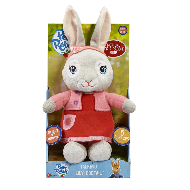 Lily Bobtail Talking Soft Toy l Baby City UK Stockist