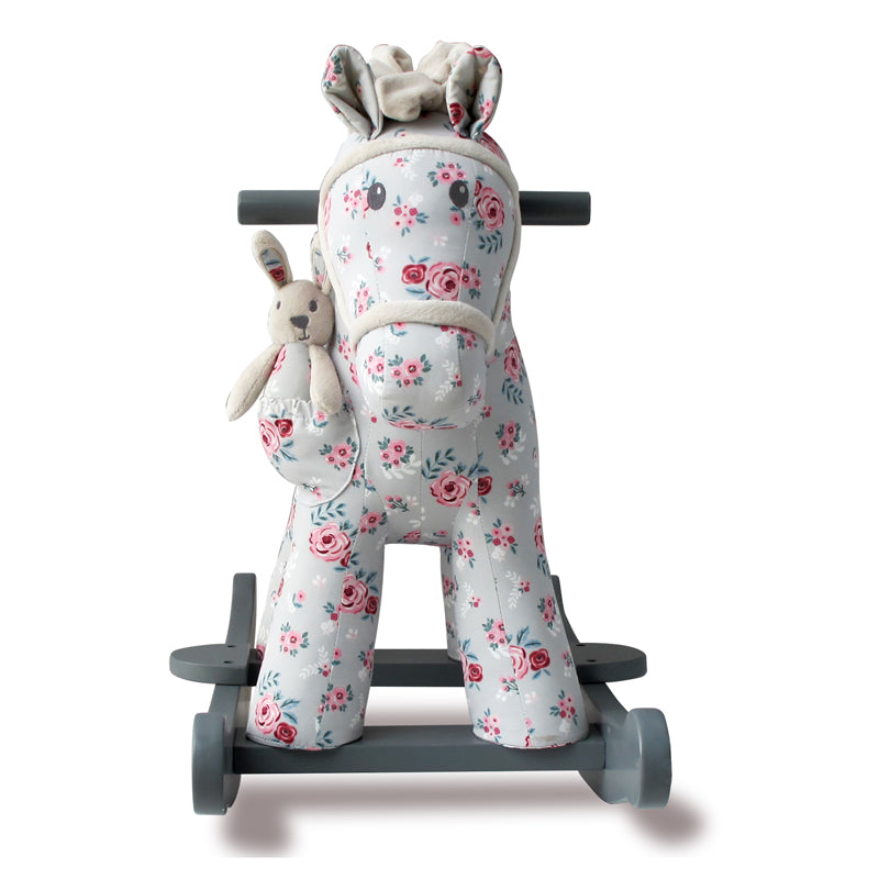 Little Bird Told Me Lily & Rose Rocking Horse 9m+ l Baby City UK Stockist