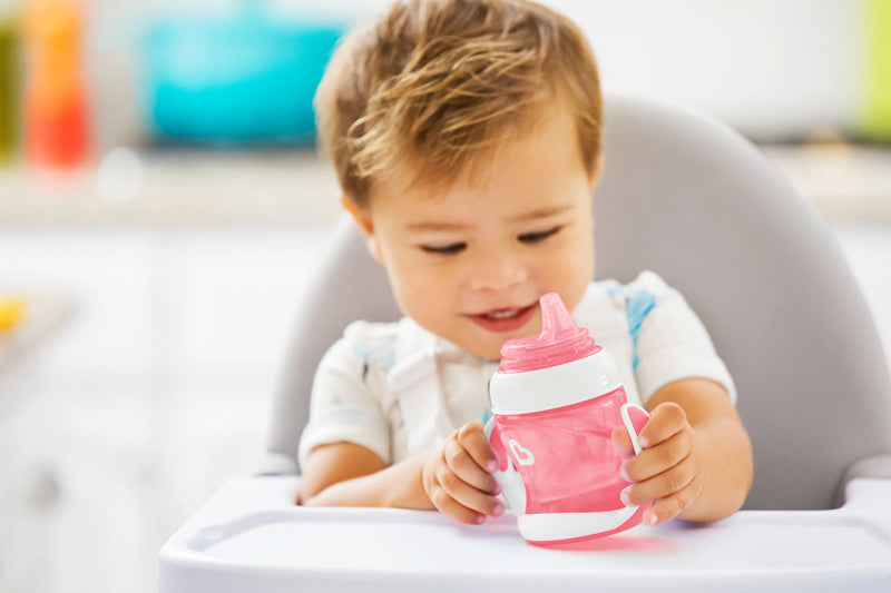 Munchkin Gentle Transition Cup Pink 4Oz l Baby City UK Stockist