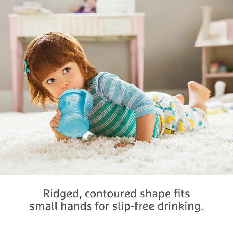 Munchkin Mighty Grip Cup Blue & Green 10Oz 3pk l Baby City UK Stockist