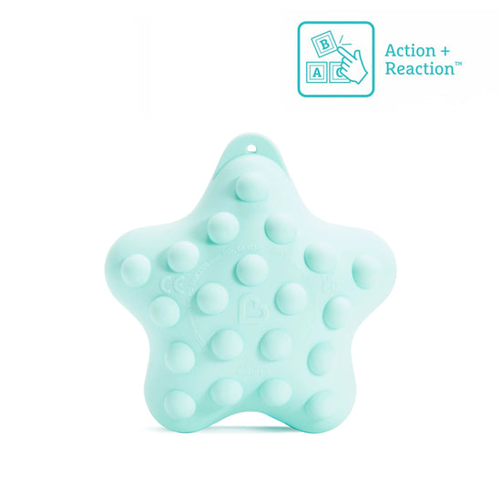 Munchkin Pop Squish™ Popping Bath Toy - Starfish l Baby City UK Stockist