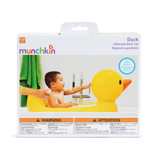 Munchkin Inflatable Duck Tub at The Baby City Store