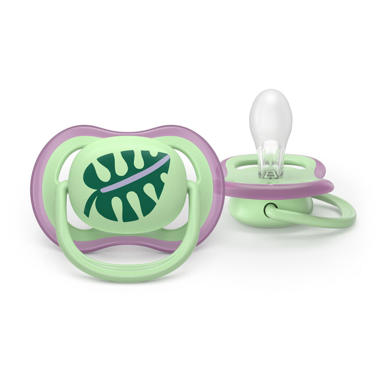 Philips Avent Pacifier Ultra Air Girl 6-18 months 2Pk l Baby City UK Stockist