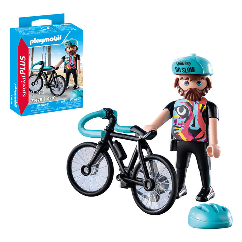 Playmobil Special Plus Road Cyclist Paul l Baby City UK Stockist