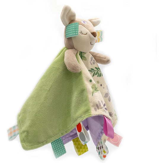 Taggies Flora Fawn Comforter l Baby City UK Stockist