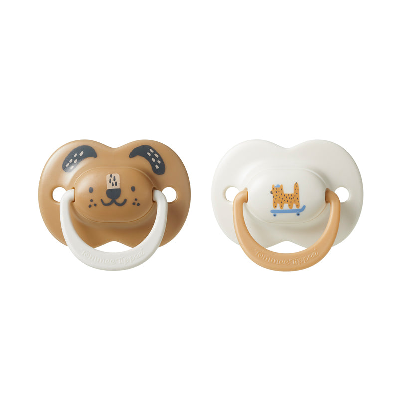 Tommee Tippee Ultimate Fit Soother Boy 18-36m 2Pk l Baby City UK Stockist
