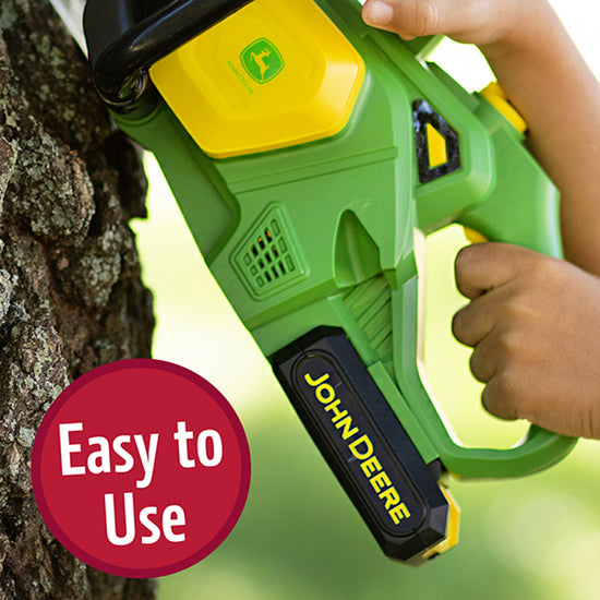 Tomy John Deere Motorised Chainsaw l Baby City UK Retailer