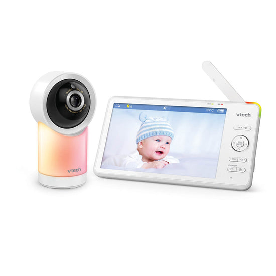 VTech 7" Smart Wi-Fi 1080p Pan & Tilt Video Monitor l Baby City UK Stockist