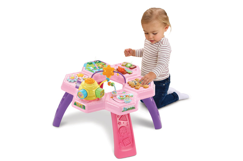 VTech Busy Bee Activity Table Pink