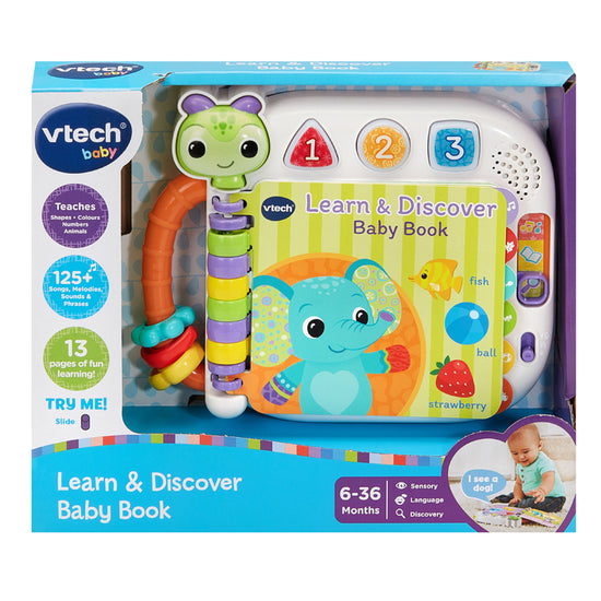 VTech Learn & Discover Baby Book l Baby City UK Stockist