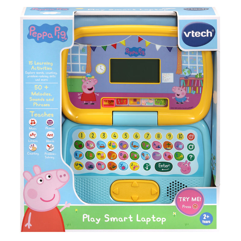 VTech Peppa Pig: Play Smart Laptop l Baby City UK Stockist