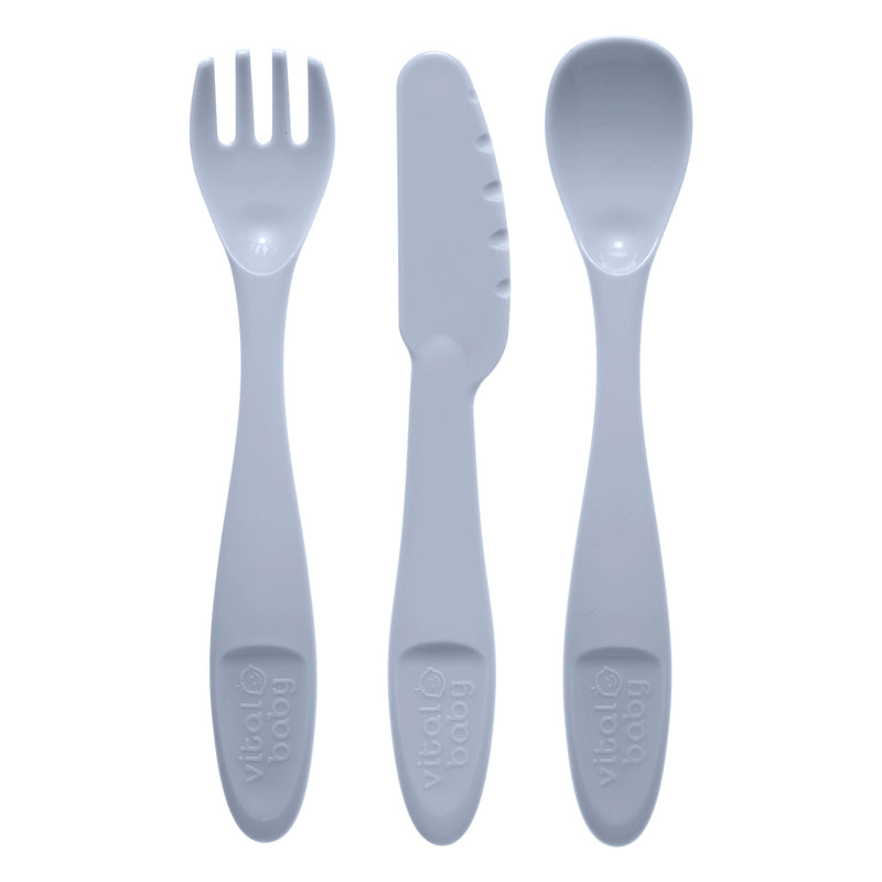 Vital Baby Nourish Perfectly Simple Cutlery 15Pk l Baby City UK Stockist