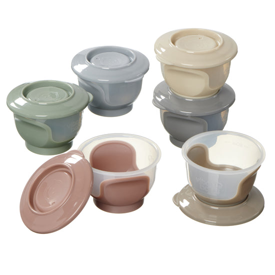 Vital Baby Nourish Store & Wean™ Pots 60ml 6Pk l Baby City UK Stockist