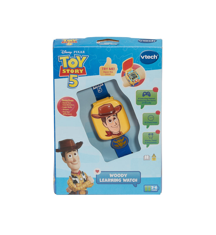 Vtech Toy Story 5 Woody Learning Watch l Baby City UK Stockist