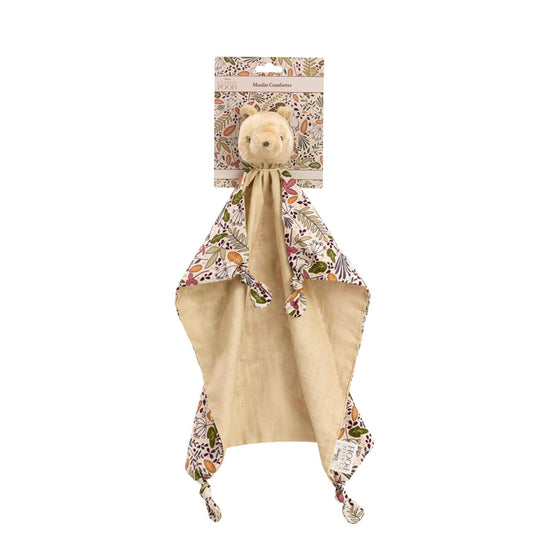 Winnie The Pooh Always & Forever Muslin Comforter l Baby City UK Stockist