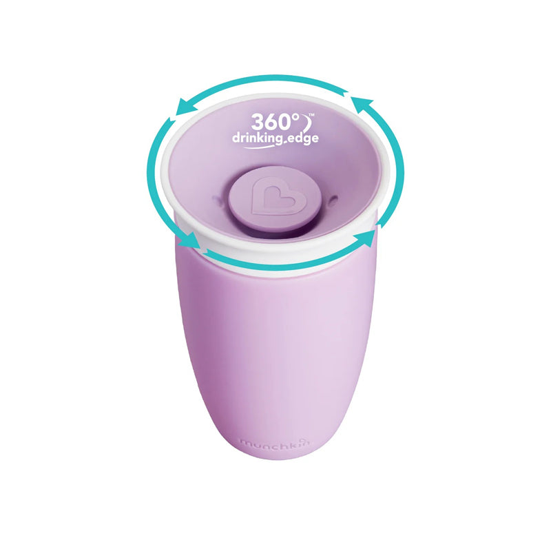 Munchkin Miracle Sippy Cup 10Oz - Purple