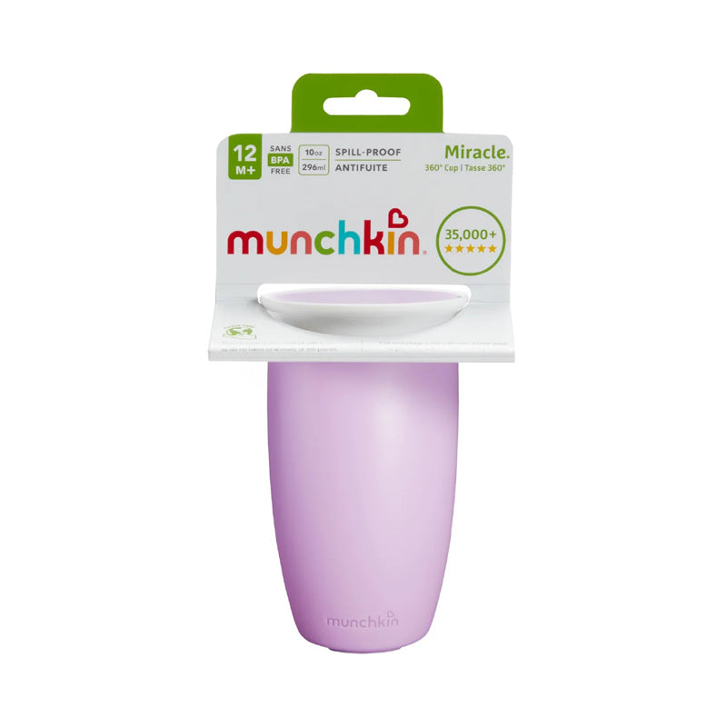Munchkin Miracle Sippy Cup 10Oz - Purple