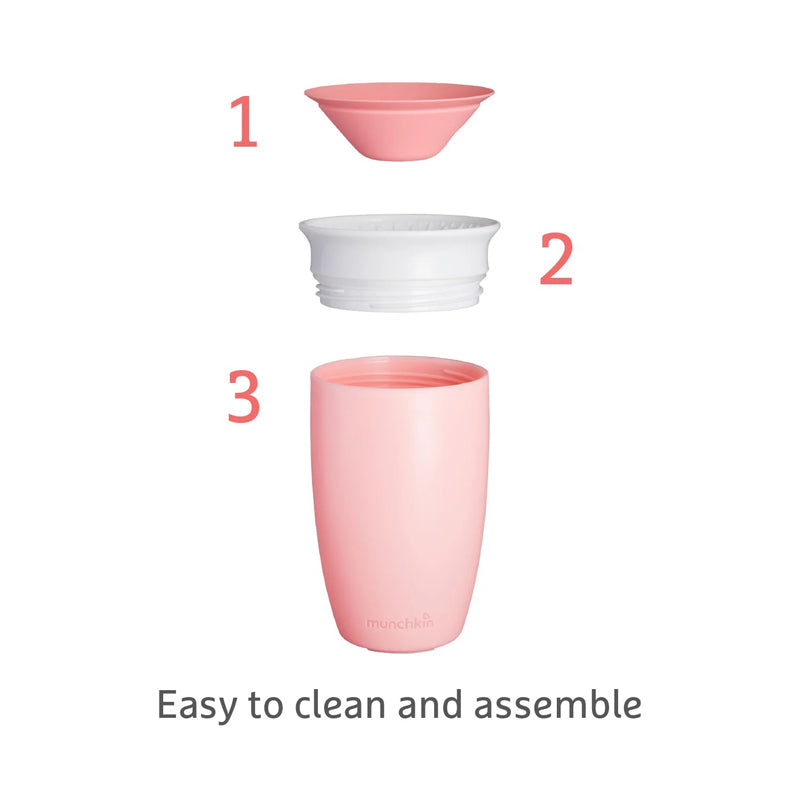 Munchkin Miracle Sippy Cup 10Oz - Pink