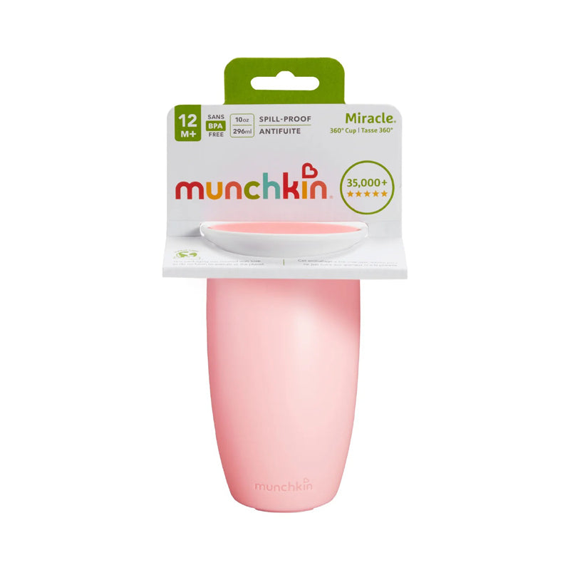 Munchkin Miracle Sippy Cup 10Oz - Pink