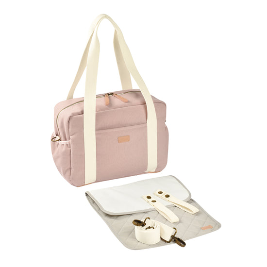 Béaba Paris Changing Bag Dusty Pink at Baby City