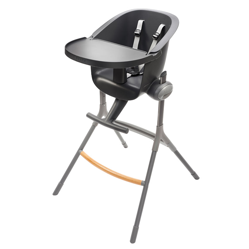 Béaba Up & Down Evolutive Highchair Dark Grey at Baby City