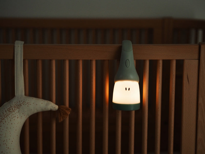 Béaba Pixie Torch 2-in-1 Portable Night Light - Sage Green at Baby City's Shop