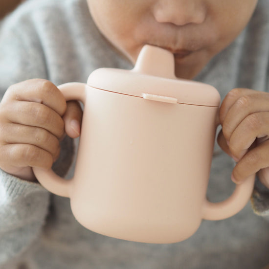 Béaba Silicone Learning Cup Pink at Baby City's Shop