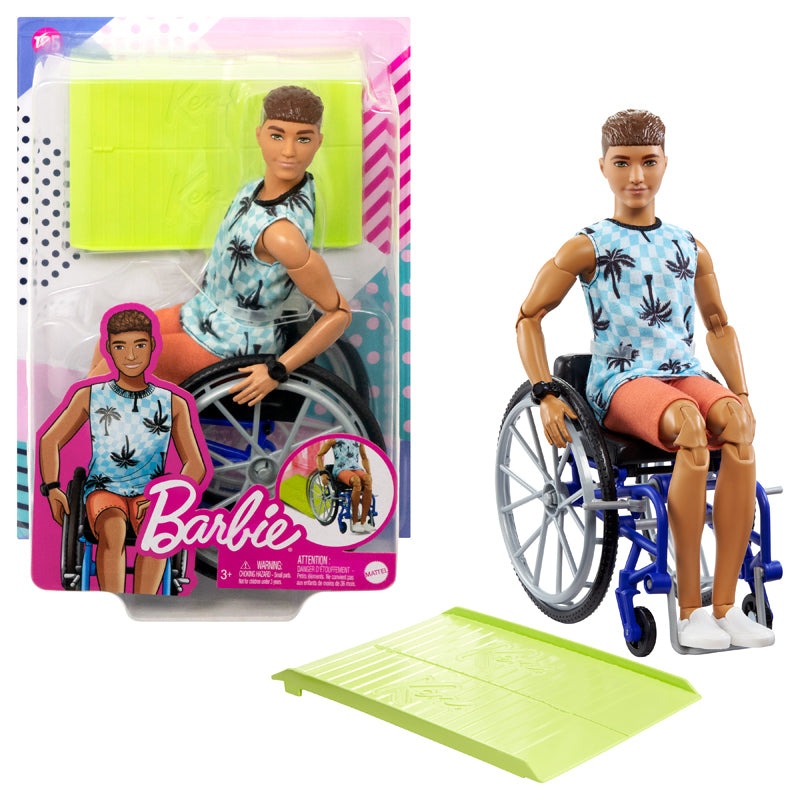 Load image into Gallery viewer, Shop Baby City&amp;#39;s Barbie Wheelchair Ken Doll
