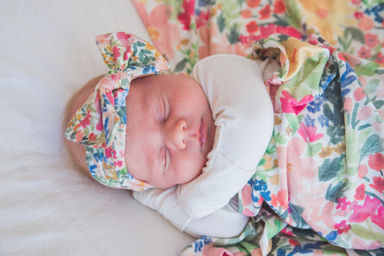 Copper Pearl Knit Headband Lark at Baby City's Shop