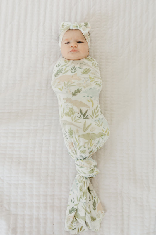 Copper Pearl Knitted Swaddle Blanket Rex l Baby City UK Stockist