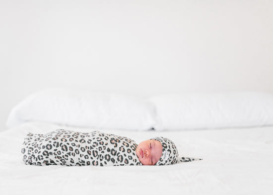 Copper Pearl Knitted Swaddle Blanket Zara at Baby City's Shop