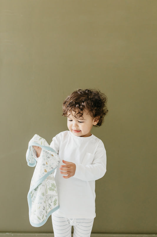 Copper Pearl Lovey 3 Layer Comfort Blanket Rex 2Pk l Baby City UK