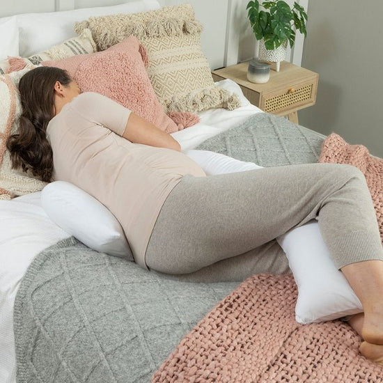 Dreamgenii Pregnancy Pillow COVER White l Baby City UK