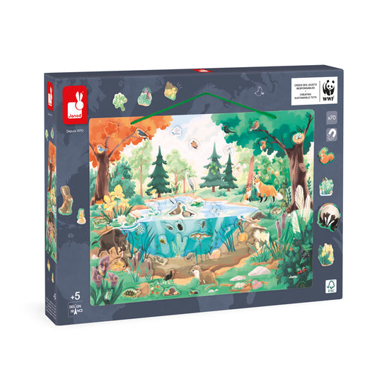 Load image into Gallery viewer, Janod Pond Magnetic Picture Board l For Sale at Baby City
