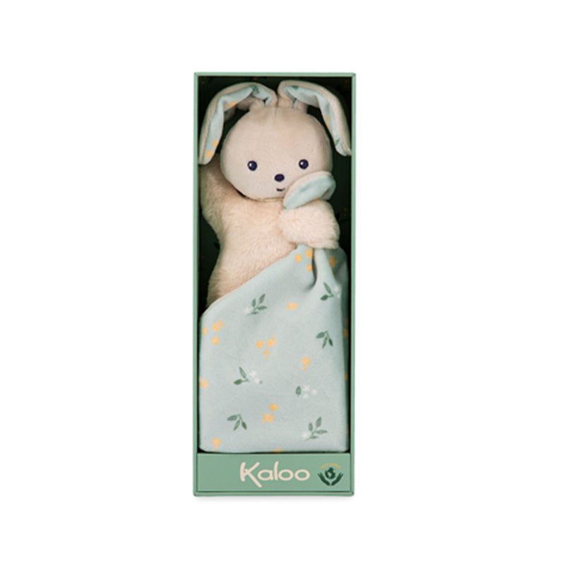 Kaloo Carre Douceur Doudou Rabbit Citrus Bouquet 17cm at Baby City's Shop