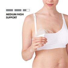 Medela 3 in 1 Nursing & Pumping Bra White Large at Baby City's Shop