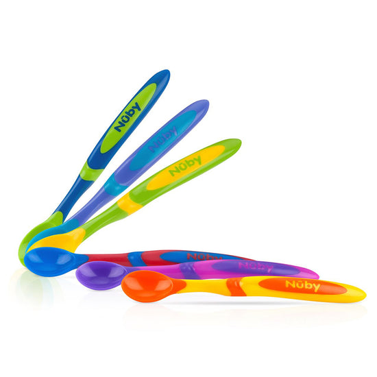 Nuby Weaning Spoons X6 at Baby City's Shop