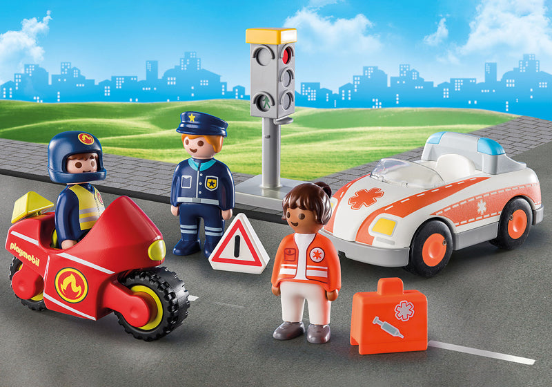 Playmobil 1.2.3 Everyday Heroes l To Buy at Baby City