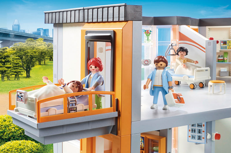 Load image into Gallery viewer, Playmobil City Life Large Hospital l Baby City UK Retailer
