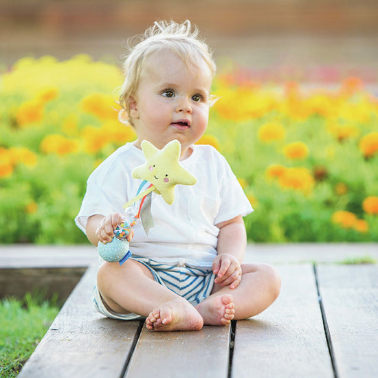 Load image into Gallery viewer, Taf Toys Star Rainstick Rattle at Baby City&amp;#39;s Shop
