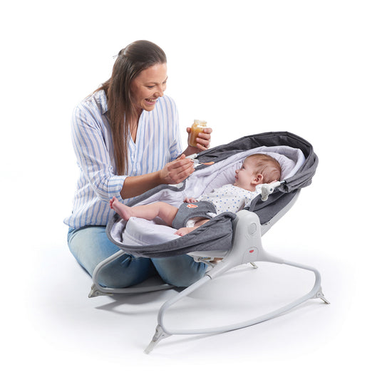 Load image into Gallery viewer, Tiny Love Canopy 3-in-1 Rocker Napper Grey at Baby City&amp;#39;s Shop
