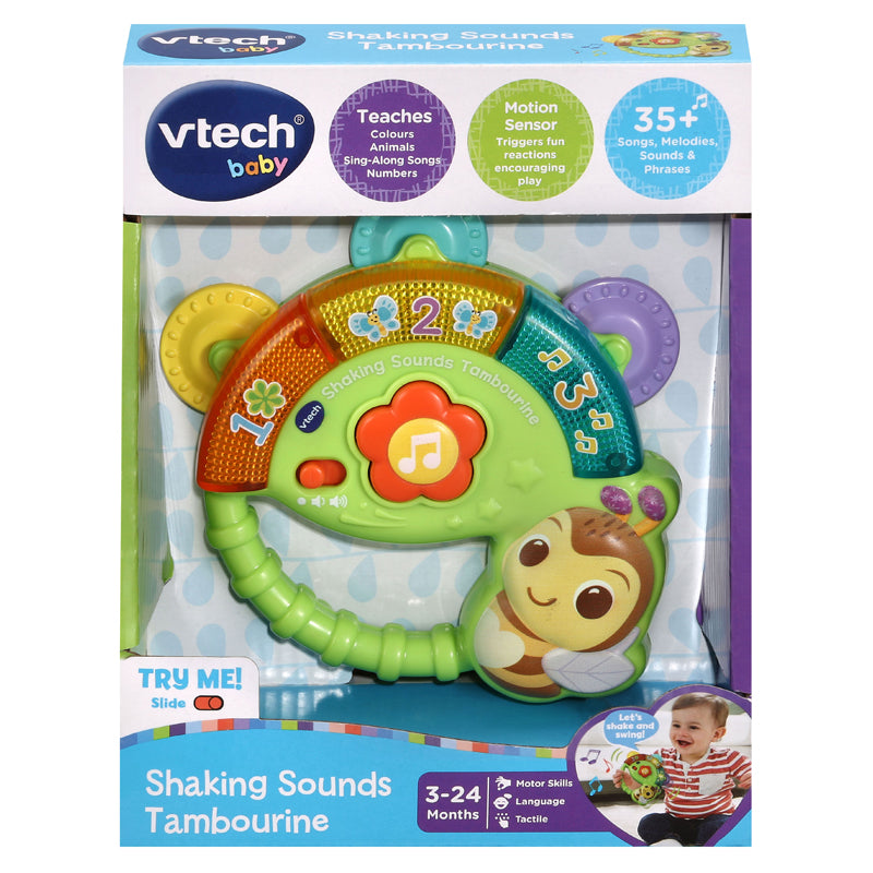 Load image into Gallery viewer, VTech Shaking Sounds Tambourine at Baby City&amp;#39;s Shop
