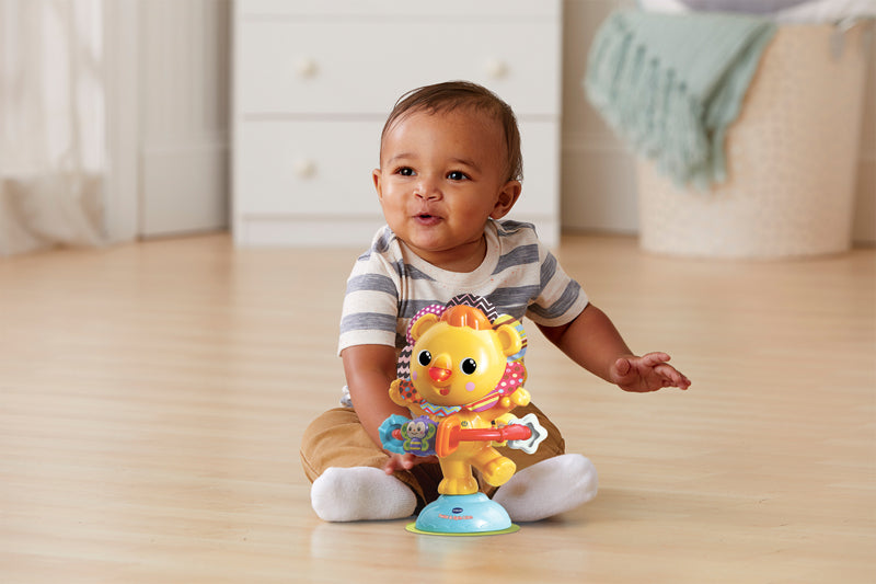 Load image into Gallery viewer, VTech Twist &amp;amp; Spin Lion at Baby City&amp;#39;s Shop
