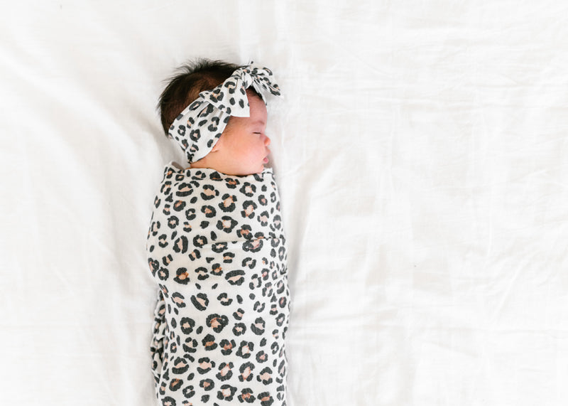 Copper Pearl Knitted Swaddle Blanket Zara l To Buy at Baby City